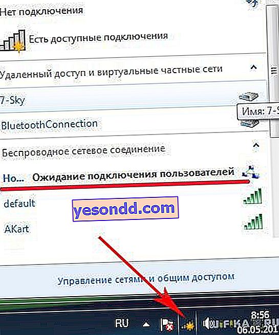 dystrybucja wifi w systemie Windows 7