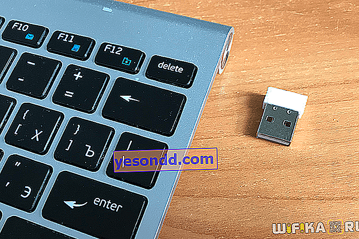 adattatore USB dalla tastiera